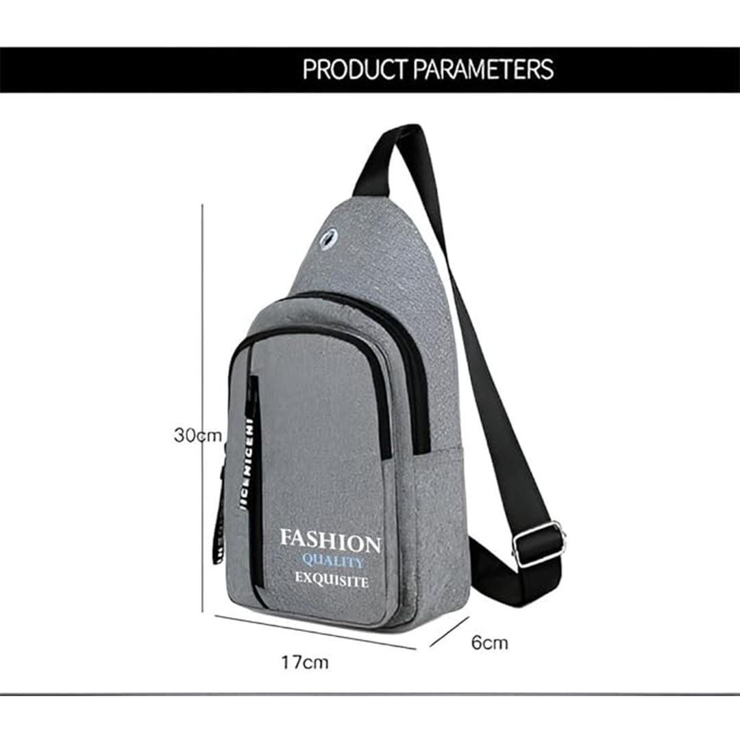 حقيبة صغيرة كروس بودي - أسود
