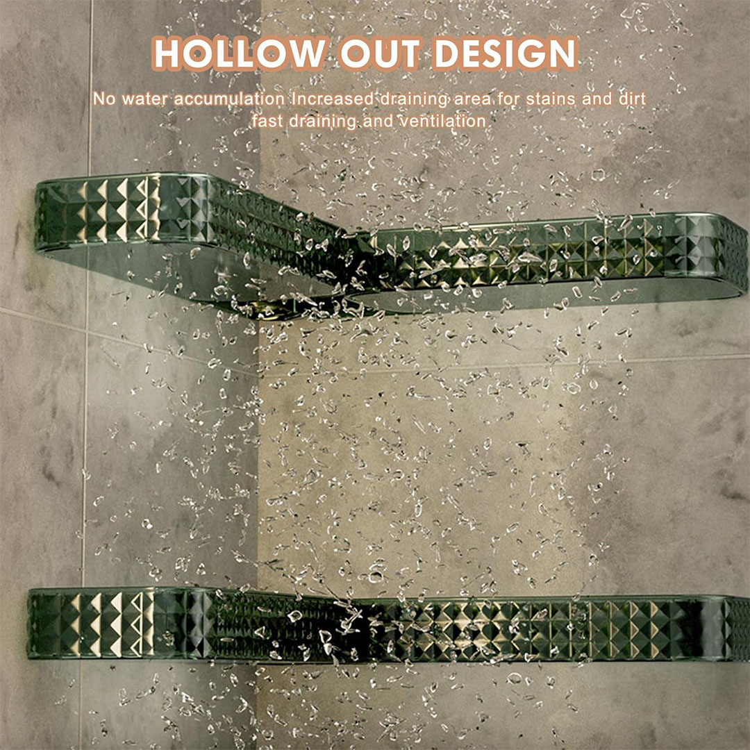 رف زاوية منظم للحمام والمطبخ