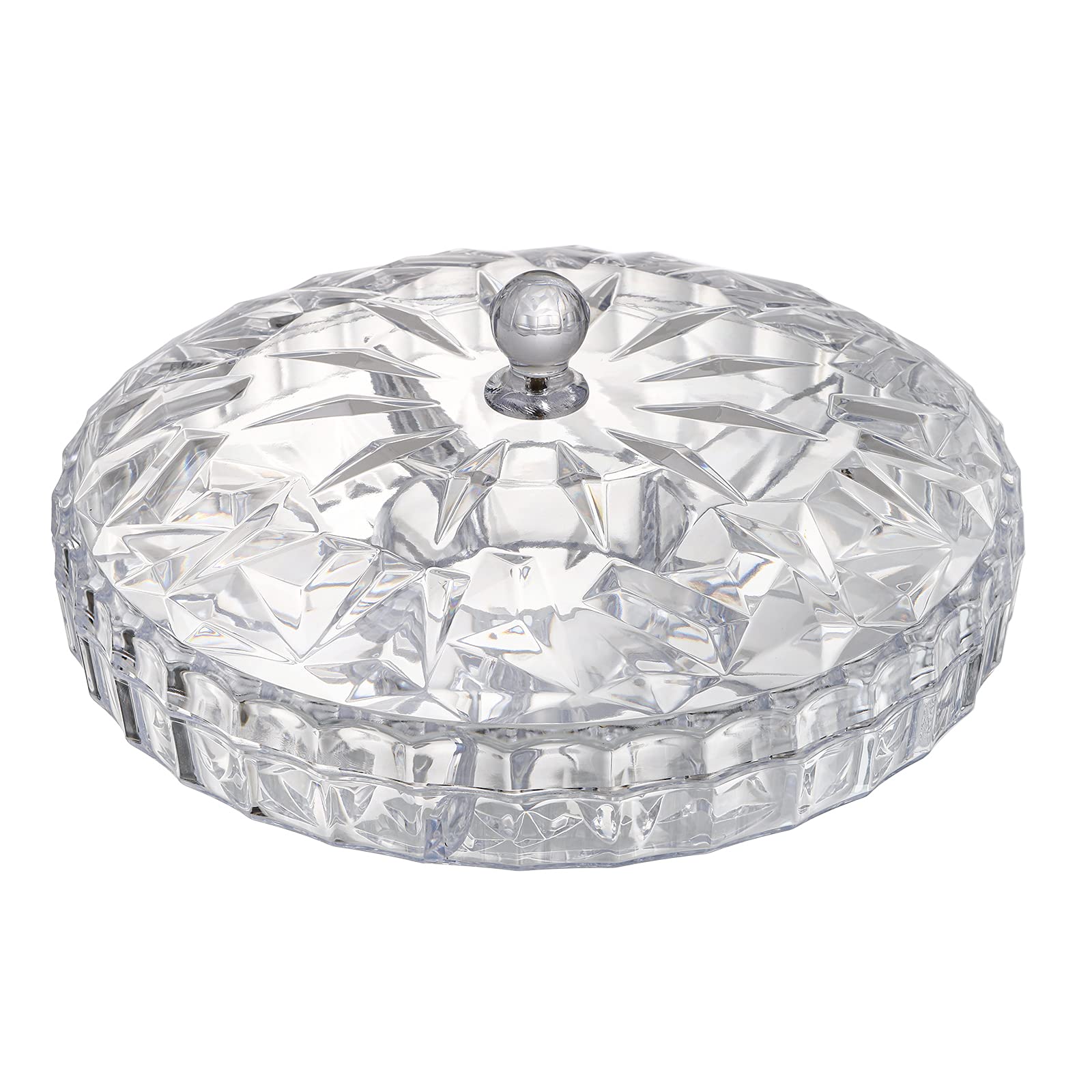 طبق تسالى بلاستيك شفاف