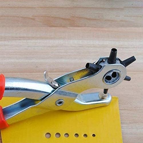 خرامة للجلود و الاحزمة 6 مقاسات للفتحات