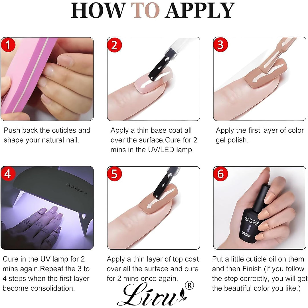 مجفف الأظافر LED بالأشعة فوق البنفسجية - 6 وات