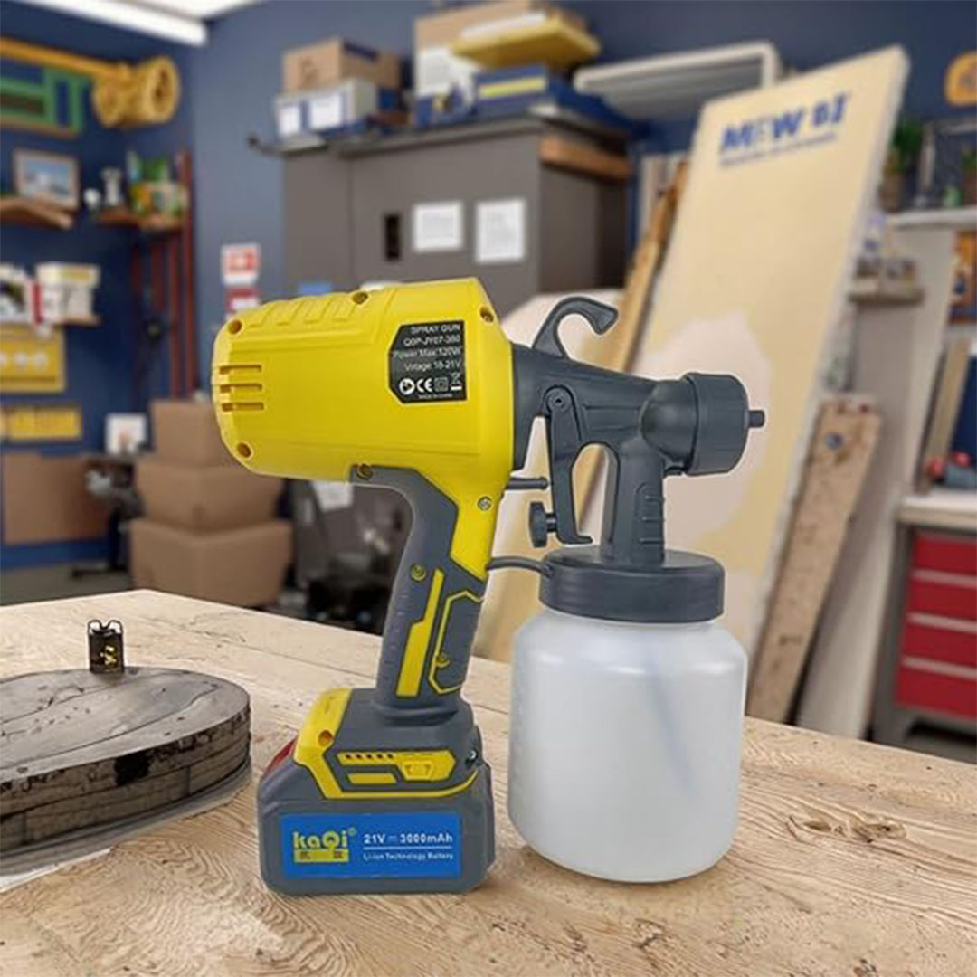 مسدس رش دهان كهربائي لاسلكي - 20 فولت