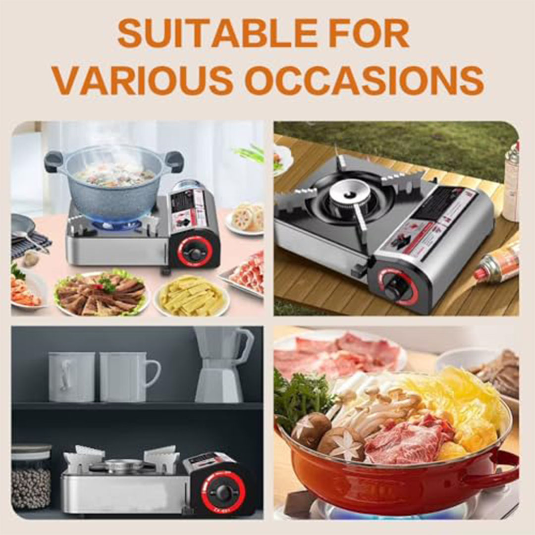 موقد غاز محمول خفيف الوزن وصغير الحجم