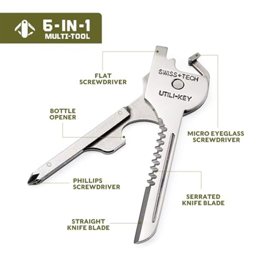 مفتاح ربط متعدد الاستخدامات 6*1 - الفولاذ المقاوم للصدأ