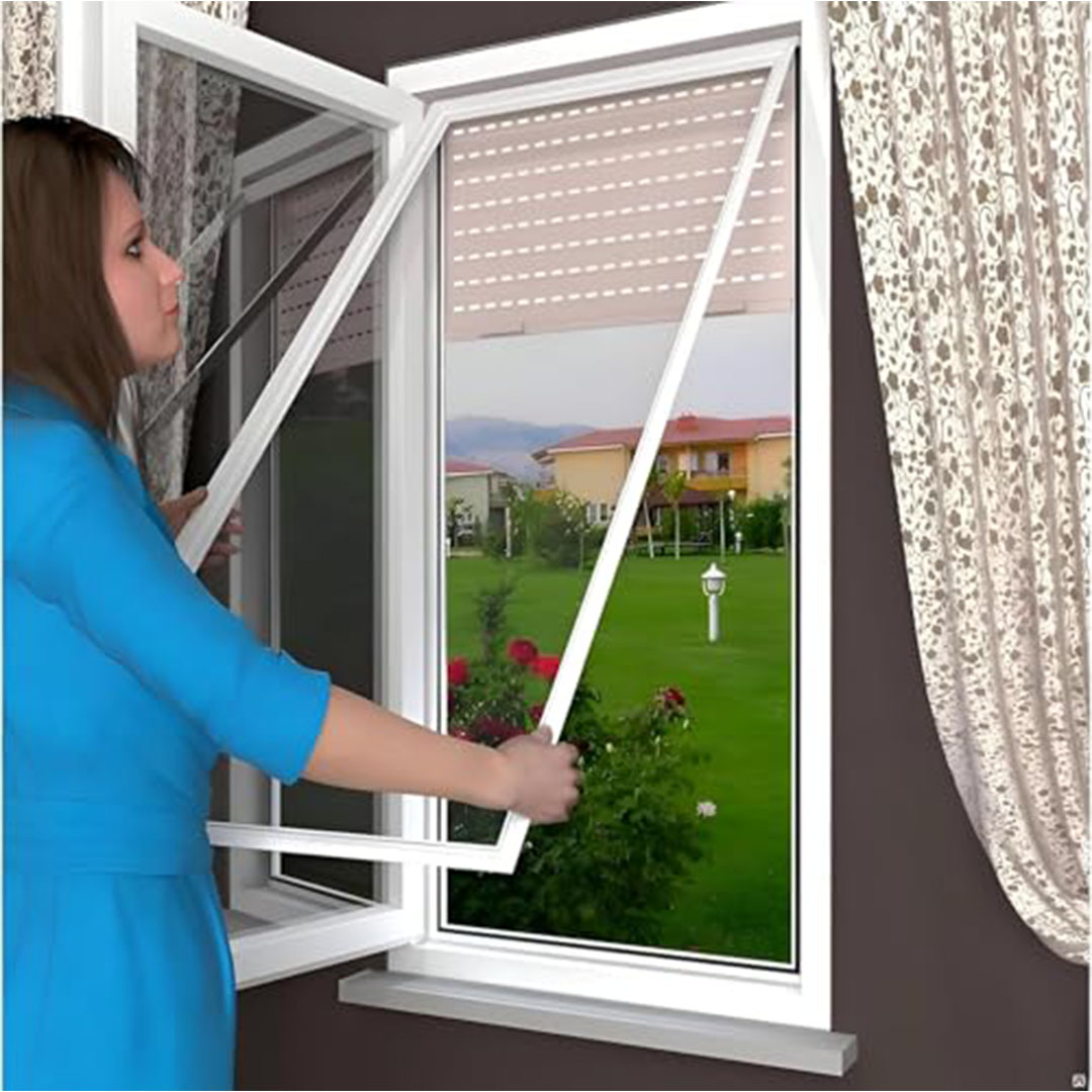 ستارة ناموسية للنافذة - 200 * 150 سم