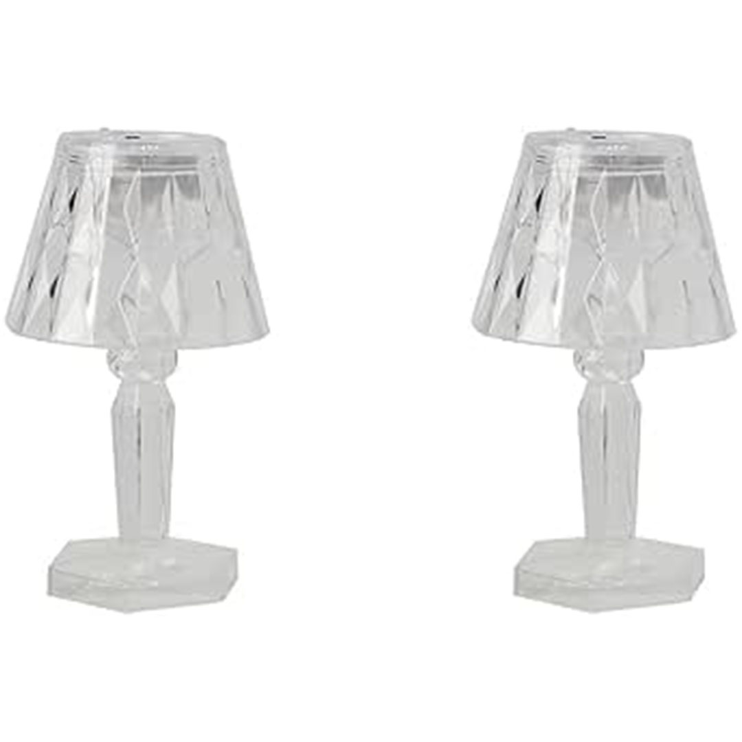 أباجوره ليد صغيرة تعمل بالبطاريه - 4 قطع