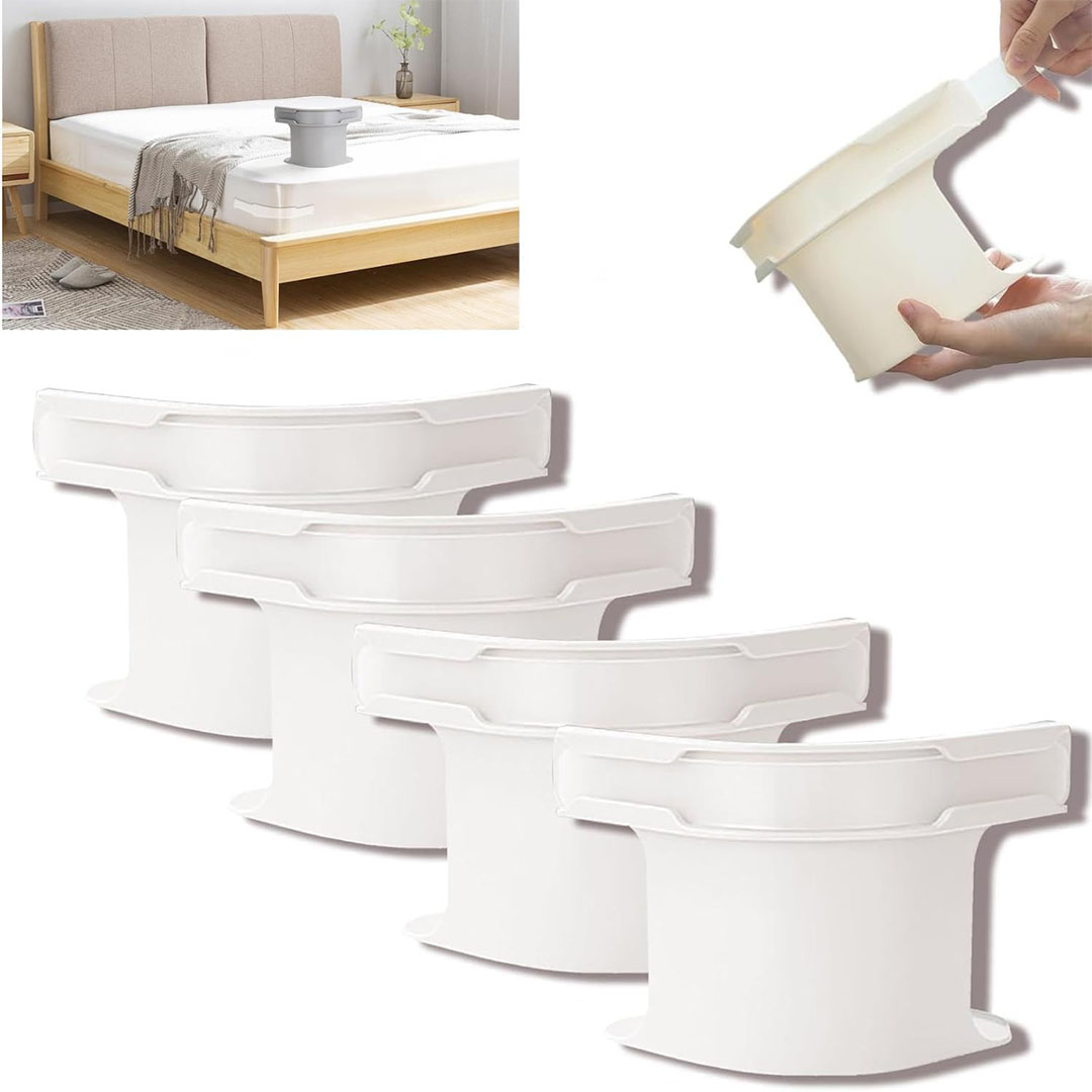 4 دعامات بلاستيكية لتثبيت الملاية